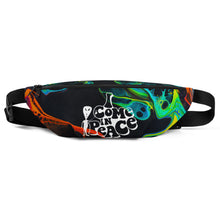 Load image into Gallery viewer, Fanny pack with colorful pattern featuring alien I come in peace imprint