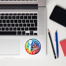 Load image into Gallery viewer, Alien sticker on a laptop
