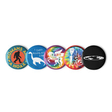Load image into Gallery viewer, Mythical Pin Buttons - 5 Pack
