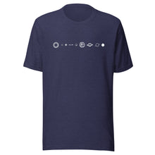 Load image into Gallery viewer, Flat Earth Galaxy Tee
